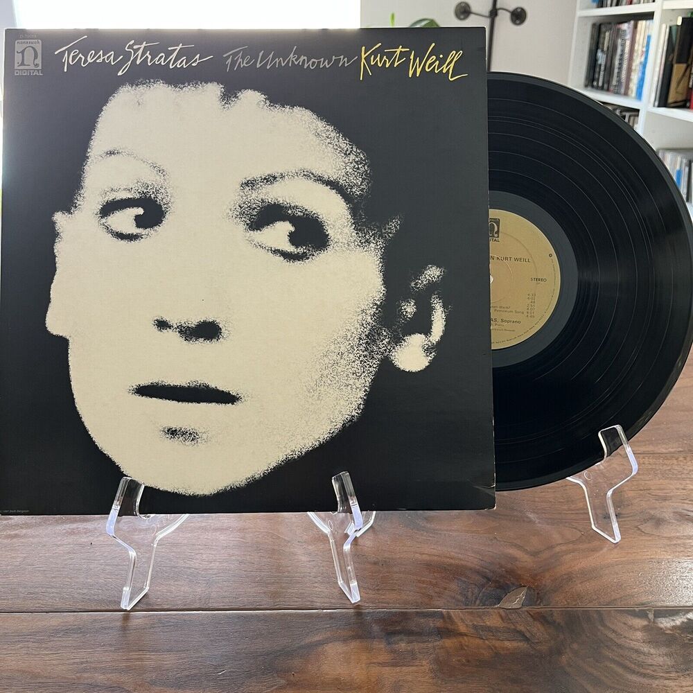 Teresa Stratas The Unknown Kurt Weill Vinyl Record LP 1981 Nonesuch D-79019